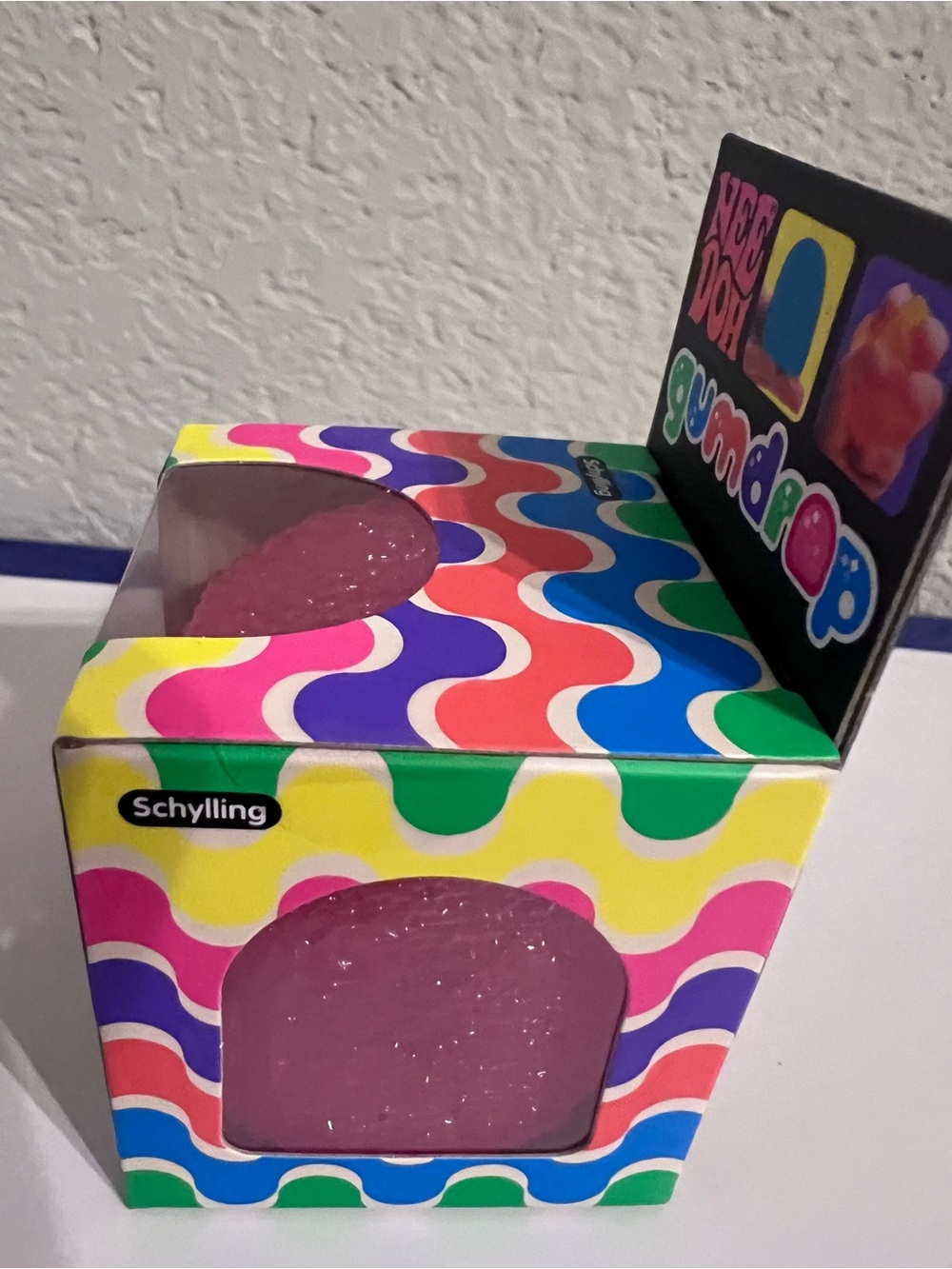 Authentic NeeDoh Gumdrop Super Solid Squish - Pink🩷🩷🩷 - Picture 3 of 5